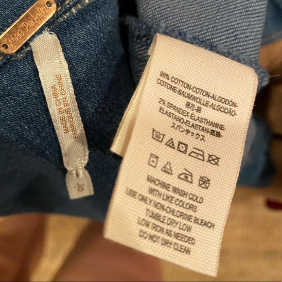 FREE PEOPLE | jean jacket (stretch) | L - Picture 2 of 13